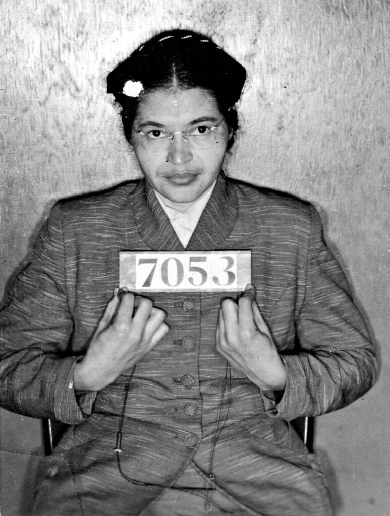 Rosa Parks Mugshot, December 1955