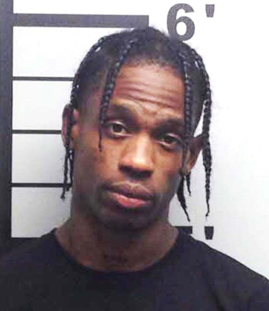 Travis Scott Mugshot, 2017