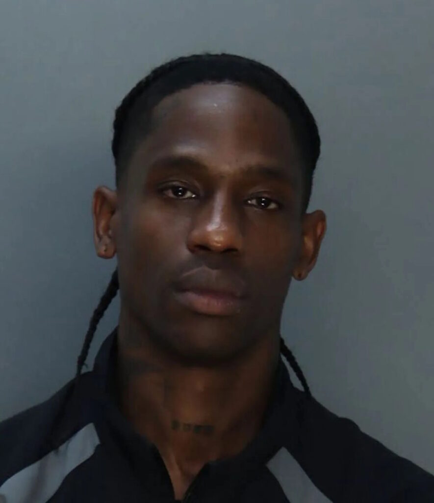 Travis Scott Mugshot, 2024
